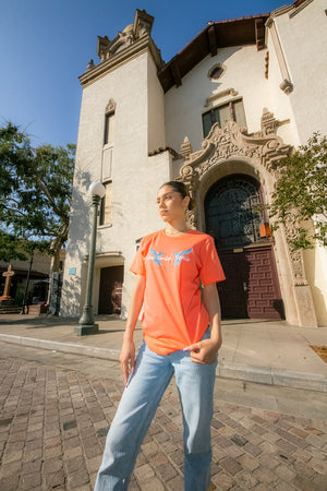 Keep Families Together Short-Sleeve T-Shirt (CORAL)