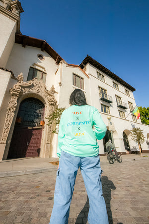 Protect & Defend Farm Workers Long-sleeve T-Shirt (Mint)