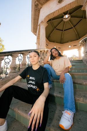 Protect Black and Brown Womxn Short Sleeve T-Shirt (Tan/Sand)